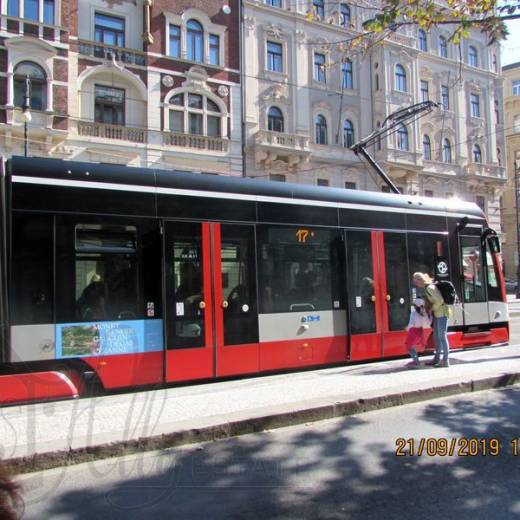 Билеты для проезда на общественном транспорте Праги.