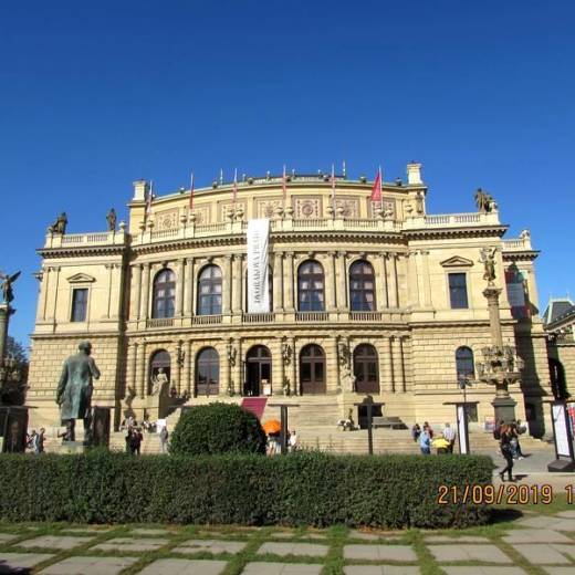 Пражский Рудолфинум концертный зал и галерея искусств.