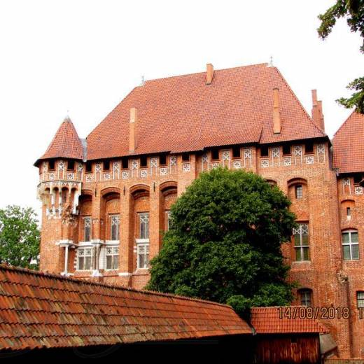 Замок Мальборк в польские времена