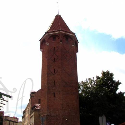 Башня Яцека - Baszta Jacek в Гданьске.