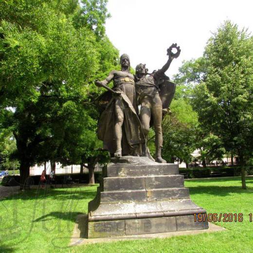 Скульптуры Йозефа Мысльбека в Вышеграде.