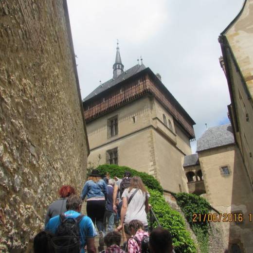 Марианская башня (Малая башня) замка Карлштейн.