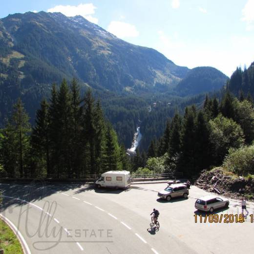 Дорога через перевал Герлос (Gerlos Alpine Road).