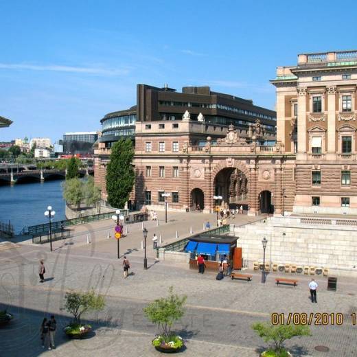 Стокгольм, Старый город 1: Хельгеандсхольмен - Монетная – Королевский дворец.