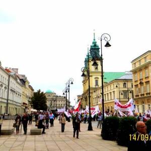 2013.09.14-4 Варшава, Польша Краковское предместье, завершение прогулки