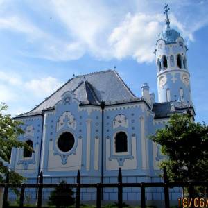 2019.06.18-4 Церковь Святой Елизаветы (Голубая церковь) в Братиславе, Словакия