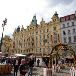 Прага – прогулка на площади Республики