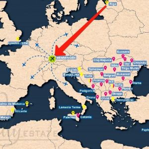 Аэропорт Мемминген, известный как Allgäu Airport Memmingen (Германия)