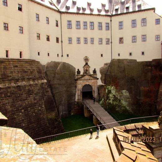 2023.05.01-1: Крепость Кёнигштайн в Саксонии