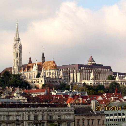 26.10.2014 - Прогулка по Будапешту, Венгрия, часть III - Буда, завершение.