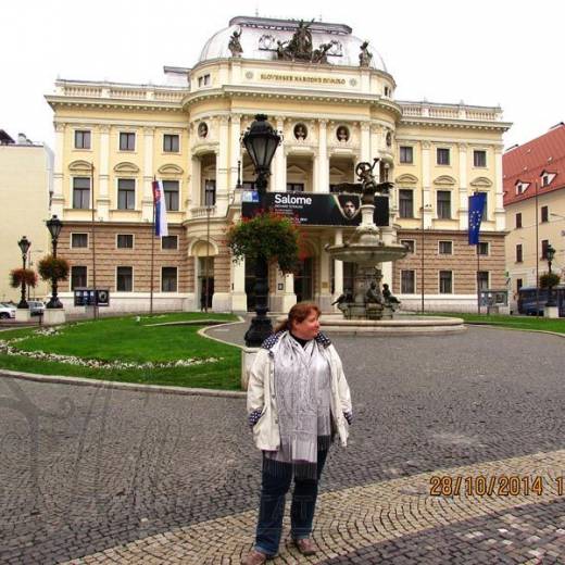 2014.10.28-2 - Прогулка по центру Братиславы, Словакия, начало