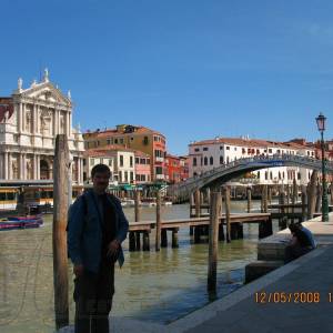 Венеция 2008.05.13-8 - Большой канал от Риальто к пьяцале Рома