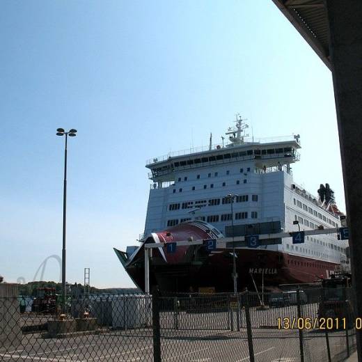 2008.01.02-1 Терминал паромов Viking Line на острове Сёдермальм, Стокгольм, Швеция